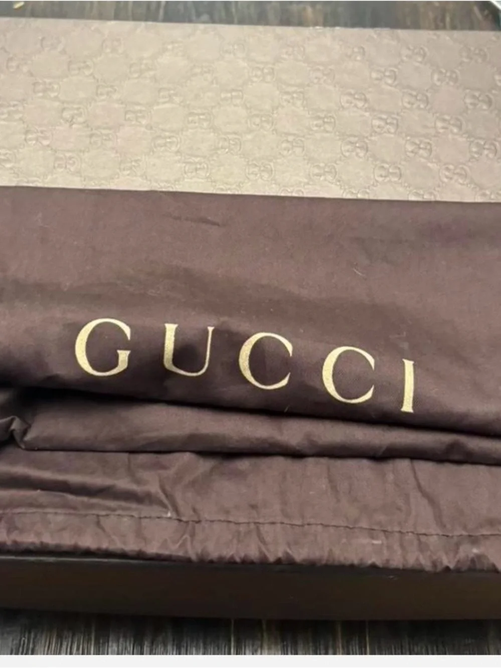 Gucci Brown sneakers authentic  worn once